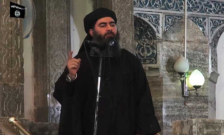 داعش يحدد عقوبة بـ50 جلدة لمن يتحدث عن موت البغدادي