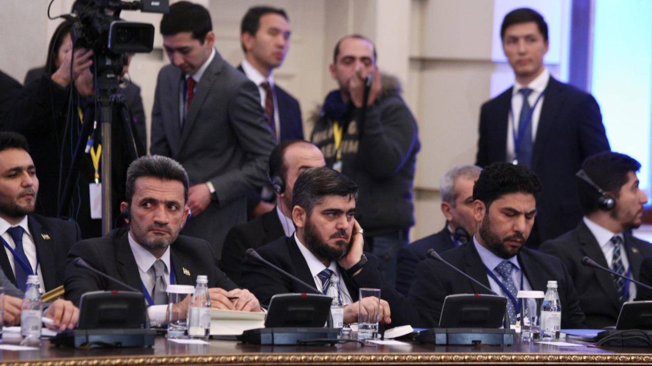 المعارضة السورية ترفض وجود إيران باتفاق أستانة و"علمانية" الدولة