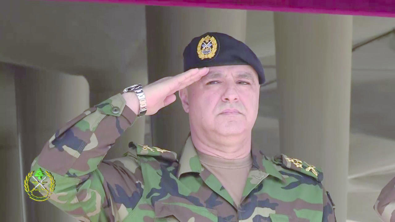 قائد الجيش اللبناني يدعو إلى الاستعداد لمواجهة "إسرائيل"