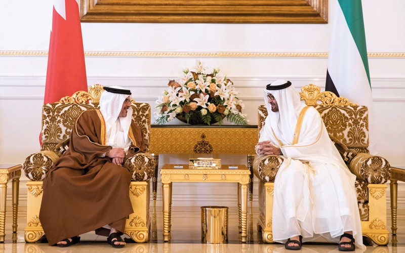 محمد بن زايد: المخططات الخارجية التي تستهدف البحرين ستفشل