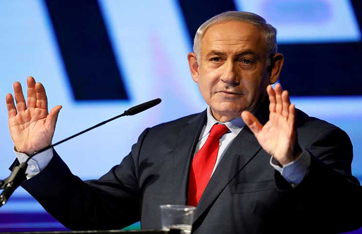 نتانياهو يتحدث عن “تعاون مثمر” مع دول عربية