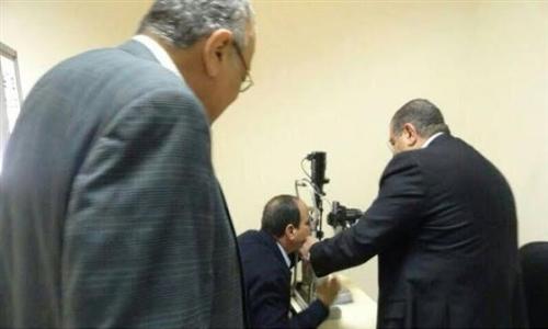 السيسي يخضع للكشف الطبي قبل الترشح لرئاسة مصر