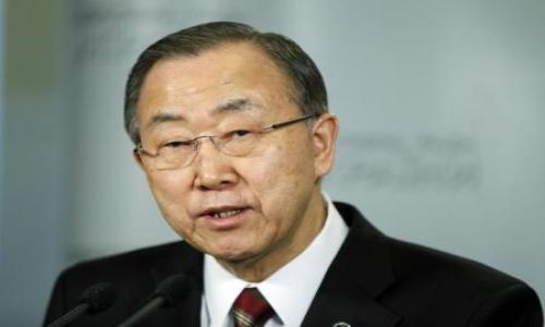 بان جي مون يبلغ مصر قلقه من أحكام الاعدام الجماعية 