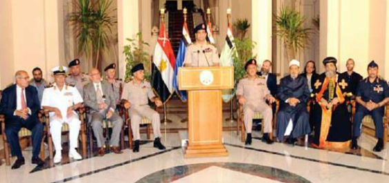 مشادة بين مذيع أمريكي و وزير خارجية مصر: 30 يونيو انقلاب بتدبير الجيش