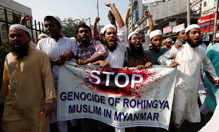 ماليزيا تتهم بورما بشن "تطهير عرقي" ضد أقلية الروهينغا المسلمة