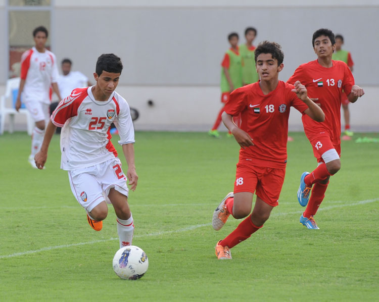 منتخب الناشئين يتغلب على الجزيرة بهدفين