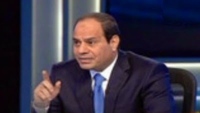 السيسي يطالب أمريكا بدعم بلاده في مكافحة الارهاب ‏