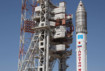 			تحطم صاروخ روسي يحمل أحدث الأقمار الصناعية للاتصالات