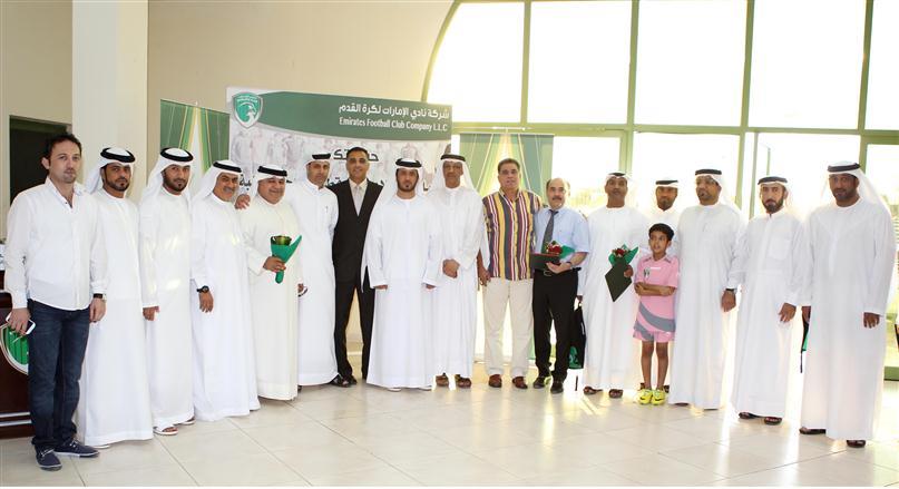 نادي الإمارات الرياضي يحتفي بأولياء أمور اللاعبين
