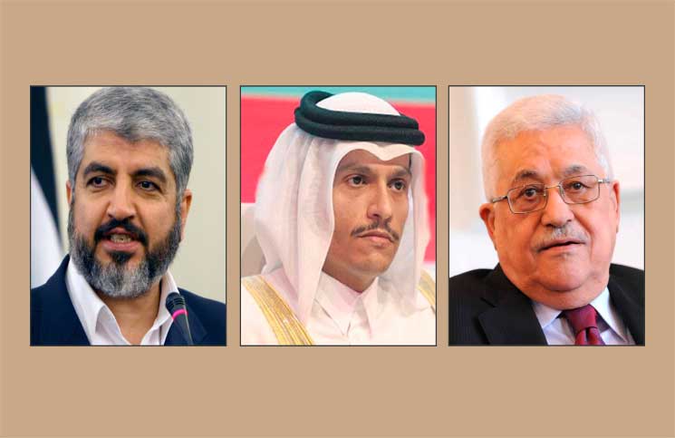 ﻿مبادرة قطرية تشمل تشكيل حكومة وحدة أساس محادثات بين فتح وحماس