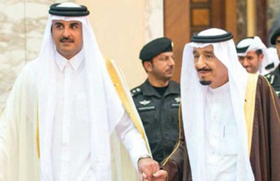 أمير قطر في زيارة للرياض تناقش تحديات الخليج