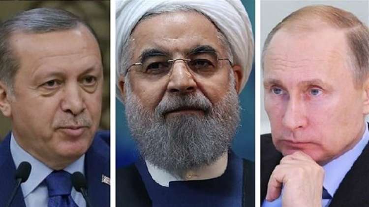 قمة روسية تركية إيرانية حول سوريا في سوتشي 