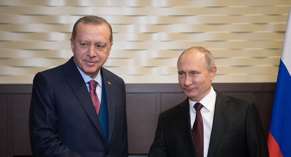 أردوغان وبوتين يتفقان على عقد قمة روسية تركية إيرانية حول سوريا
