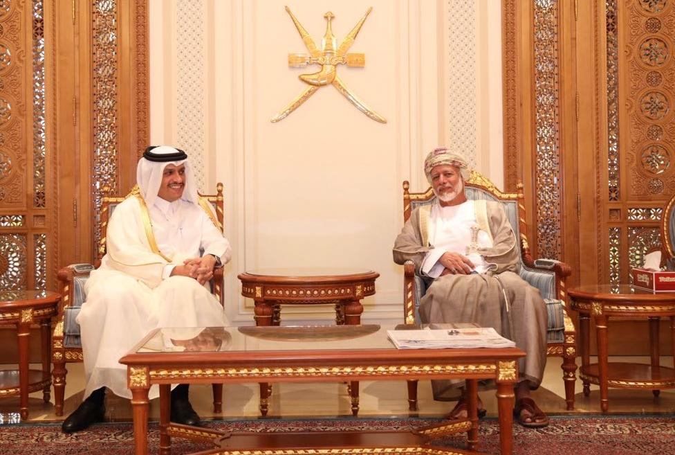 وزيرا خارجية قطر وعمان يبحثان تطورات المنطقة