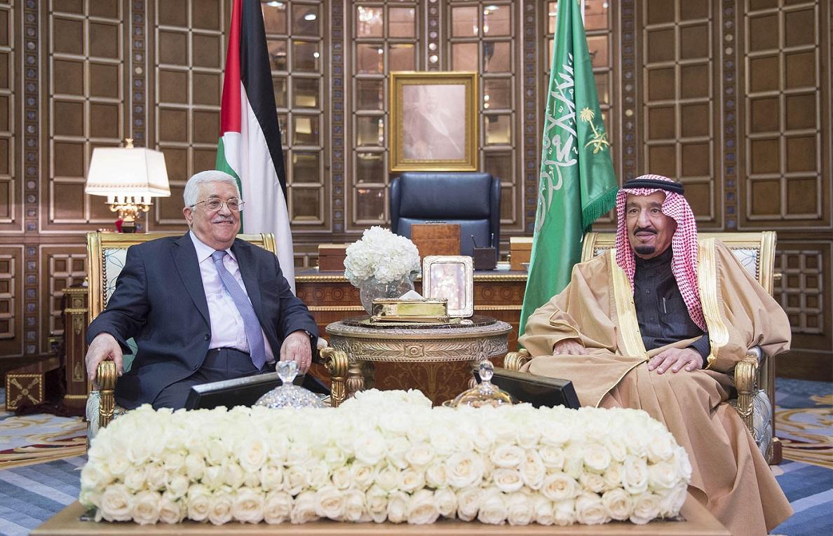 عباس يبحث مع الملك سلمان مستجدات القضية الفلسطينية