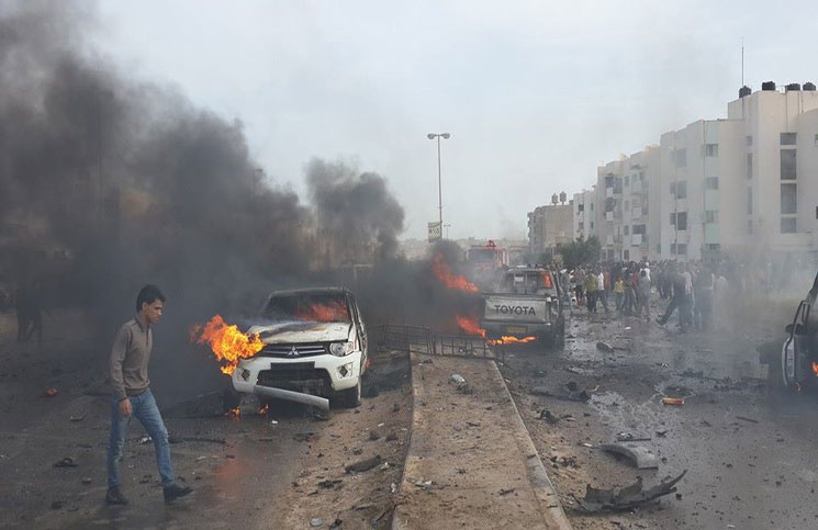 انفجار سيارتين مفخختين في العاصمة الليبية ولا ضحايا