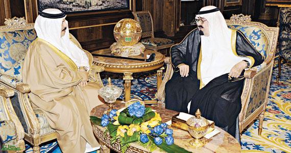 السعودية والبحرين تبحثان مسيرة العمل الخليجي المشترك
