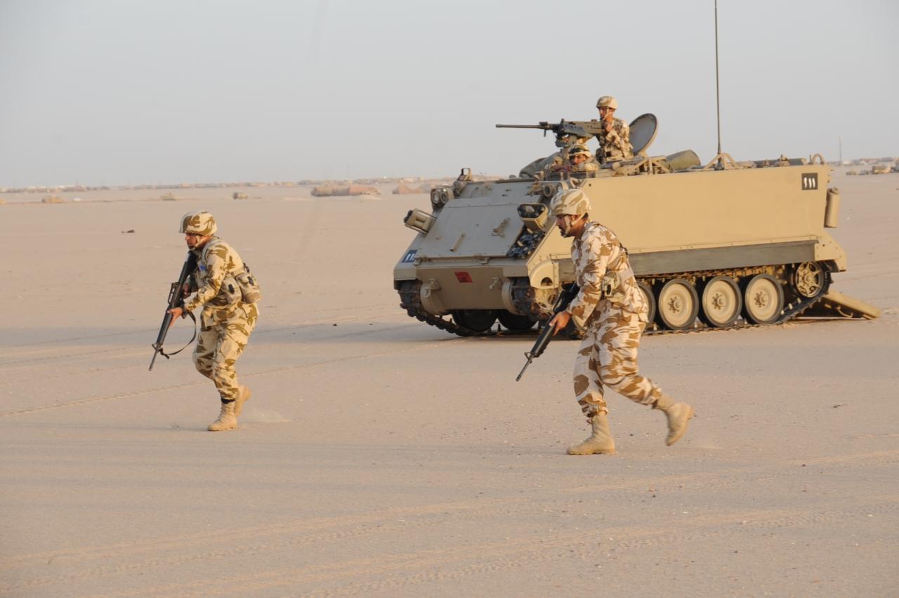 البحرين تشارك مصر في تمرين عسكري لرفع كفاءة قواتهما الخاصة
