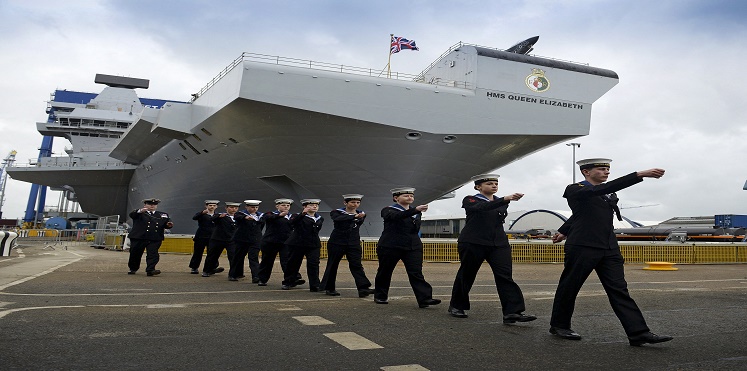 بريطانيا تسحب أكبر سفنها الحربية من الخليج العربي