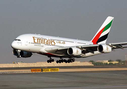 طيران الإمارات رابع أفضل طيران بالعالم والأول في أنظمة الترفيه
