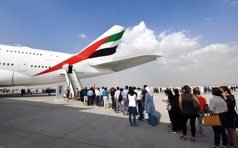 «دبي للطيران 2017» يختتم أكبر دورة في تاريخه بصفقات 418.8 مليار درهم
