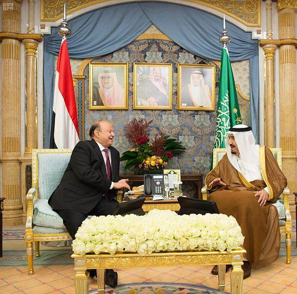 اُعتبر دعما لهادي في مواجهة أبوظبي.."سلمان" يستقبل الرئيس اليمني