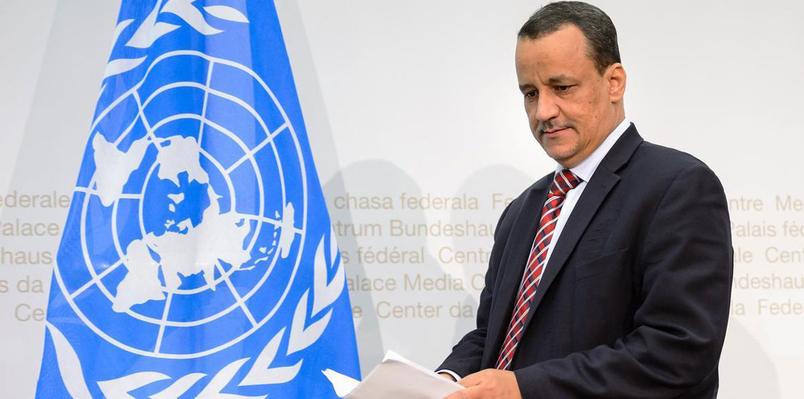 ولد الشيخ يكشف من باريس عن “مبادرات جديدة” لحل الأزمة اليمنية