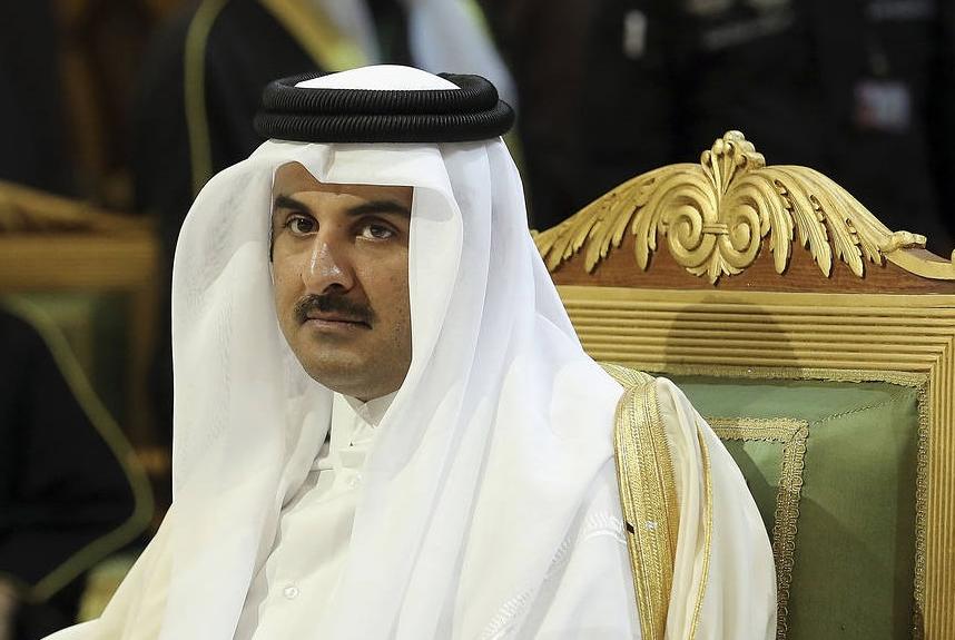 أمير قطر يهاتف ترامب ويدعوه للعمل من أجل استقرار المنطقة