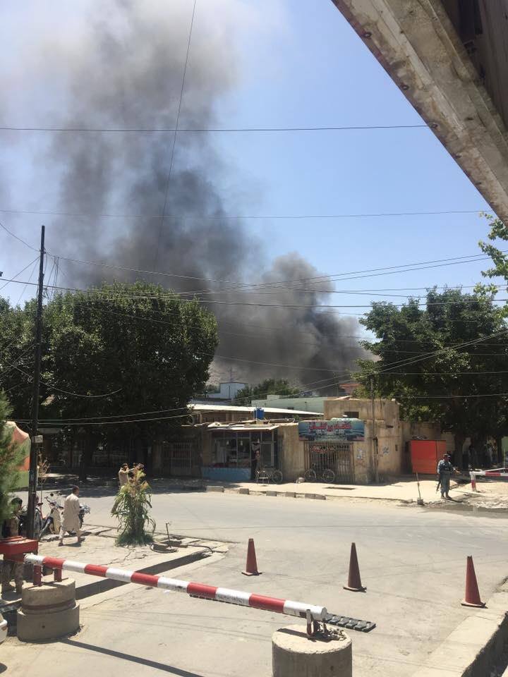 هجوم انتحاري على سفارة العراق ومركز أمني في كابول