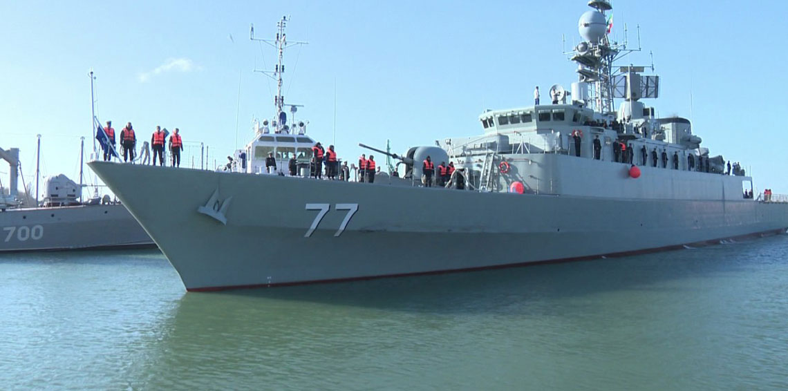 تدريبات بين القوات البحرية الإيرانية والصينية في بحر عمان