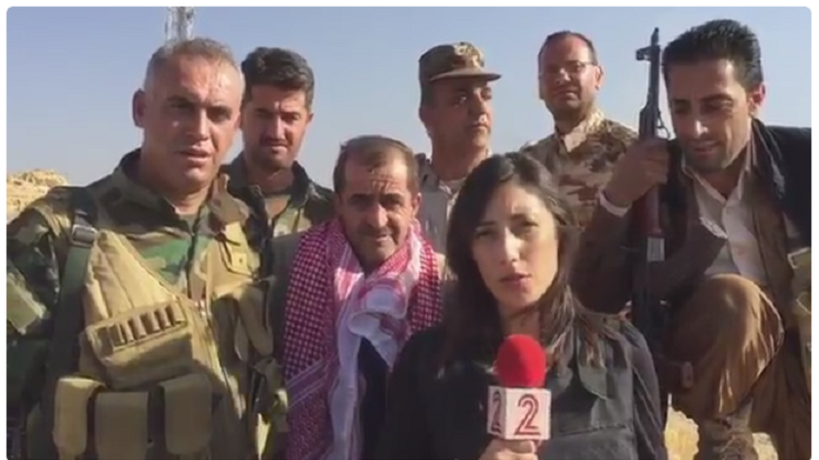 إعلام إسرائيل في موقع معركة الموصل!