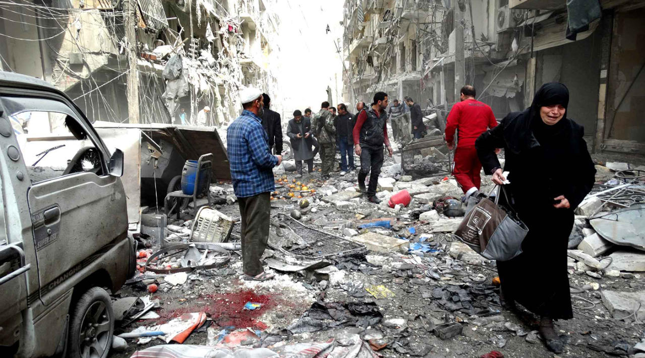 هيومن رايتس ووتش: نظام الأسد شنّ 8 هجمات كيميائية على حلب