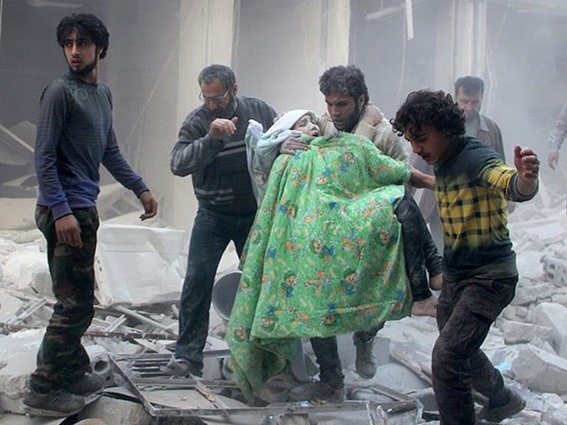 مقتل 6 مدنيين بينهم أطفال بقصفٍ لنظام الأسد على الغوطة الشرقية