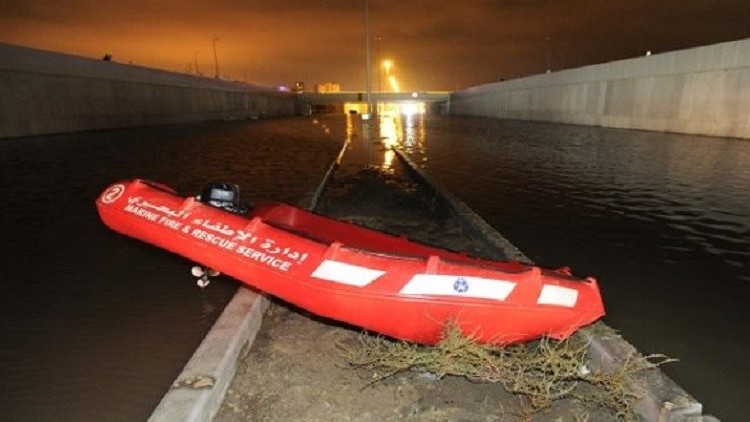 الفيضانات تغرق الكويت.. وتشكيل لجنة تحقيق