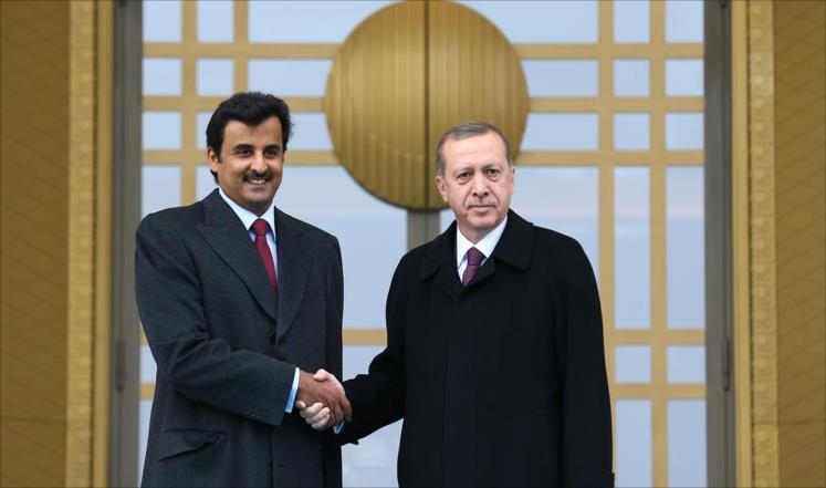 أردوغان يشيد بوقفة أمير قطر إلى جانب تركيا منذ اللحظة الأولى للانقلاب