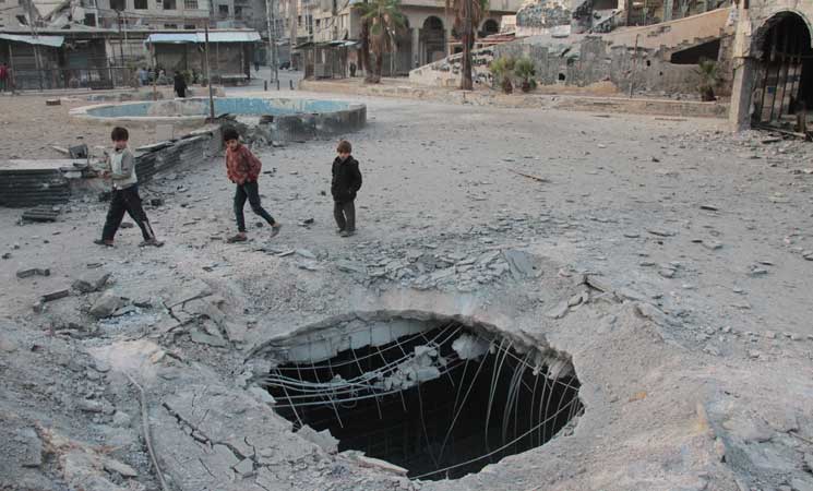 اشتباكات في حلب ودمشق بين قوات من المعارضة والنظام