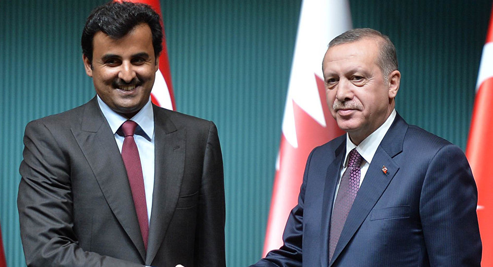 أمير قطر يتوجه اليوم إلى أسطنبول ويلتقي أردوغان