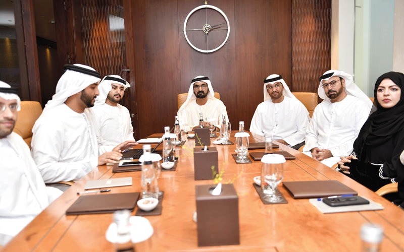 محمد بن راشد: نعدّ شبابنا بالعلم لخلق رؤى لصناعة مستقبل الإمارات