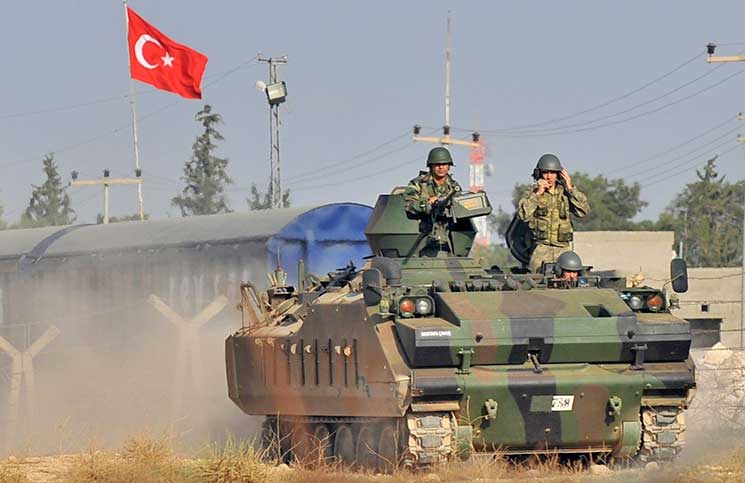 ﻿تركيا ترفع مستوى مناوراتها العسكرية قرب الحدود العراقية