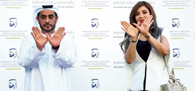 إطلاق إشارة التسامح من دبي «رمز التسامح العالمي»