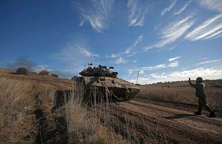 الجيش الإسرائيلي يجري مناورات “واسعة” على الحدود مع غزة‎
