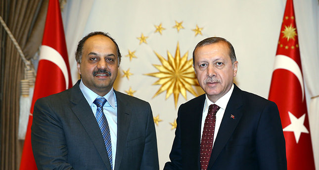 العطية يجري مباحثات عسكرية في تركيا ويلتقي بأردوغان