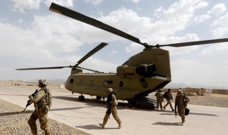 مقتل جندي أميركي بتحطم مروحية في أفغانستان