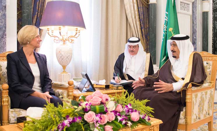 مباحثات سعودية إيطالية تركز على التعاون “في المجالات الدفاعية”