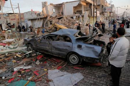 مصرع 22 شخصا على الأقل في انفجارين ببغداد