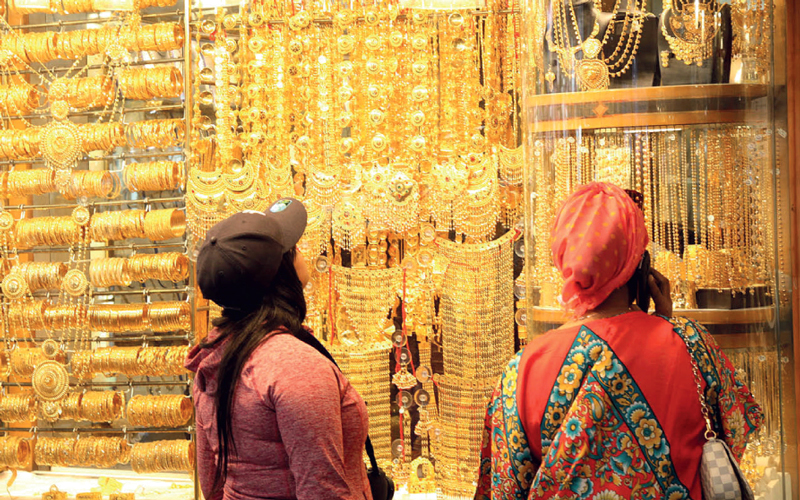 تأثيرات محدودة لارتفاع الأسعار في مبيعات المشغولات الذهبية