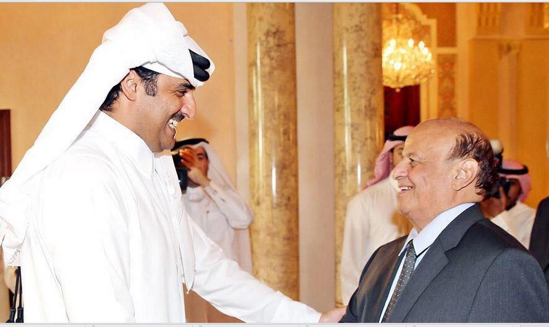 بعد زيارته لأبوظبي.. الرئيس اليمني يلتقي "تميم" في الدوحة