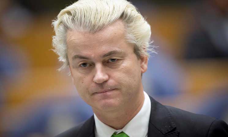 محاكمة اليميني الهولندي المتطرف فيلدرز بالتحريض على الكراهية