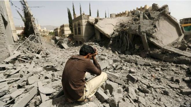 قلق أممي إزاء مقتل مدنيين في صعدة في غارة التحالف بقيادة السعودية