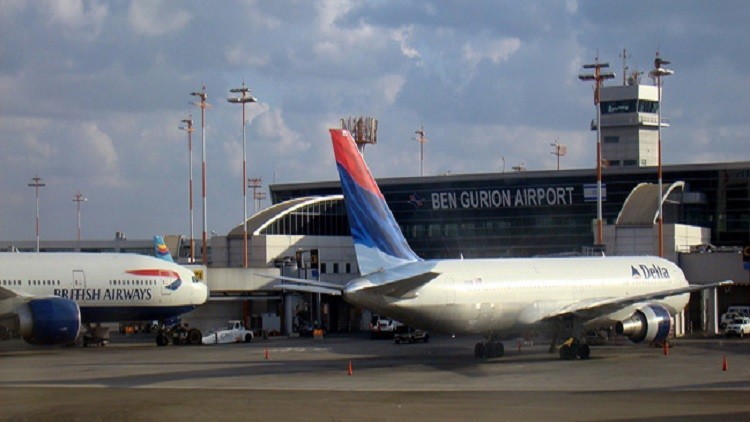 إغلاق الأجواء فوق مطار بن غوريون في تل أبيب لدواع أمنية